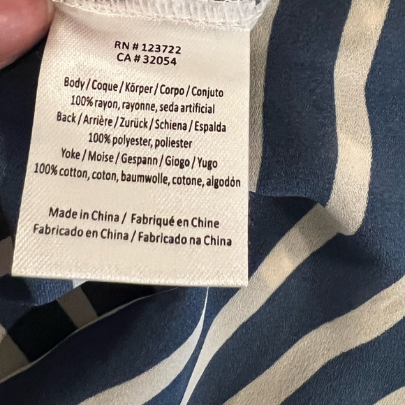 ANTHROPOLOGIE ONE SEPTEMBER - pattern tank top, size XS, super cute & worn once - Picture 4 of 6